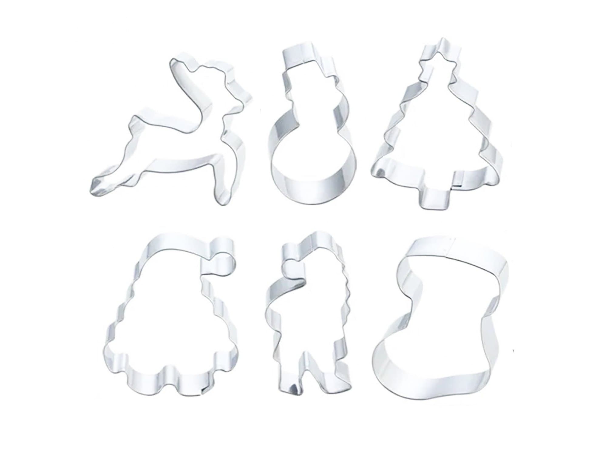 Foremki do wykrawania wykrawacze pierników ciastek ciasteczek 6szt