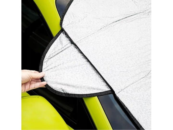 Osłona mata na szybę auta samochodu przeciwszronowa na mróz termiczna duża